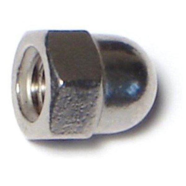 Midwest Fastener Acorn Nut, M6-1.00, Stainless Steel, 4 PK 69611